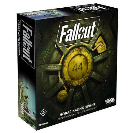 Настольная игра — Fallout: Новая Калифорния (дополнение) (Hobby World, серия «Играть интересно!»)